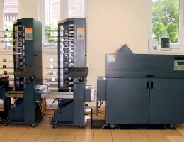 C.P. Bourg BST 20d+(right,left) BDF Collator and Booklet Maker (2005) 